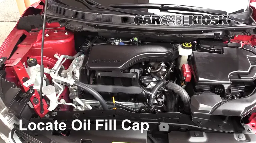 2017 Nissan Rogue Sport SL 2.0L 4 Cyl. Aceite
